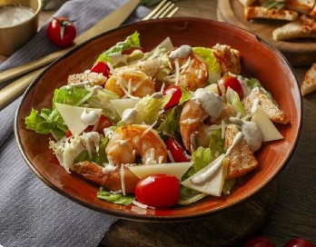 Цезарь с креветками