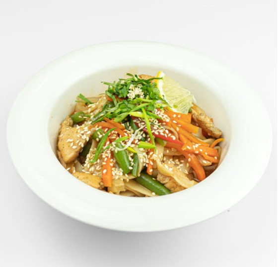 Wok с курицей