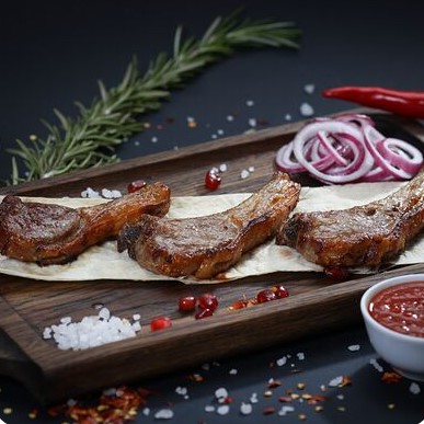 Шашлык из корейки ягненка