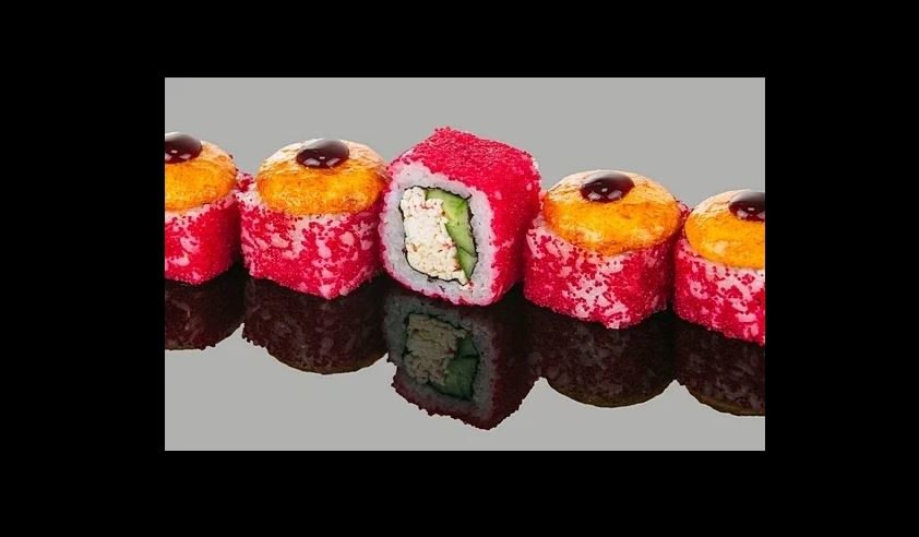 Ролл Калифорния Спайс запеченный (8шт)