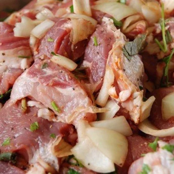 Шея свиная маринованная