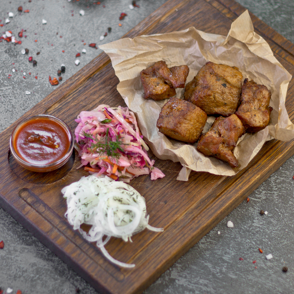 Шашлык из свиной шейки