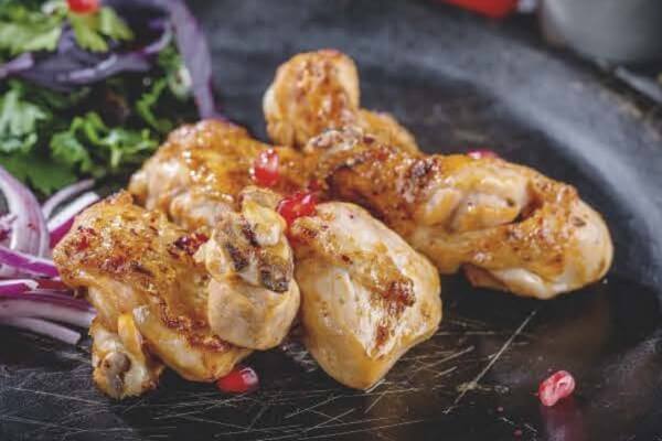 Шашлык из куриного бедра