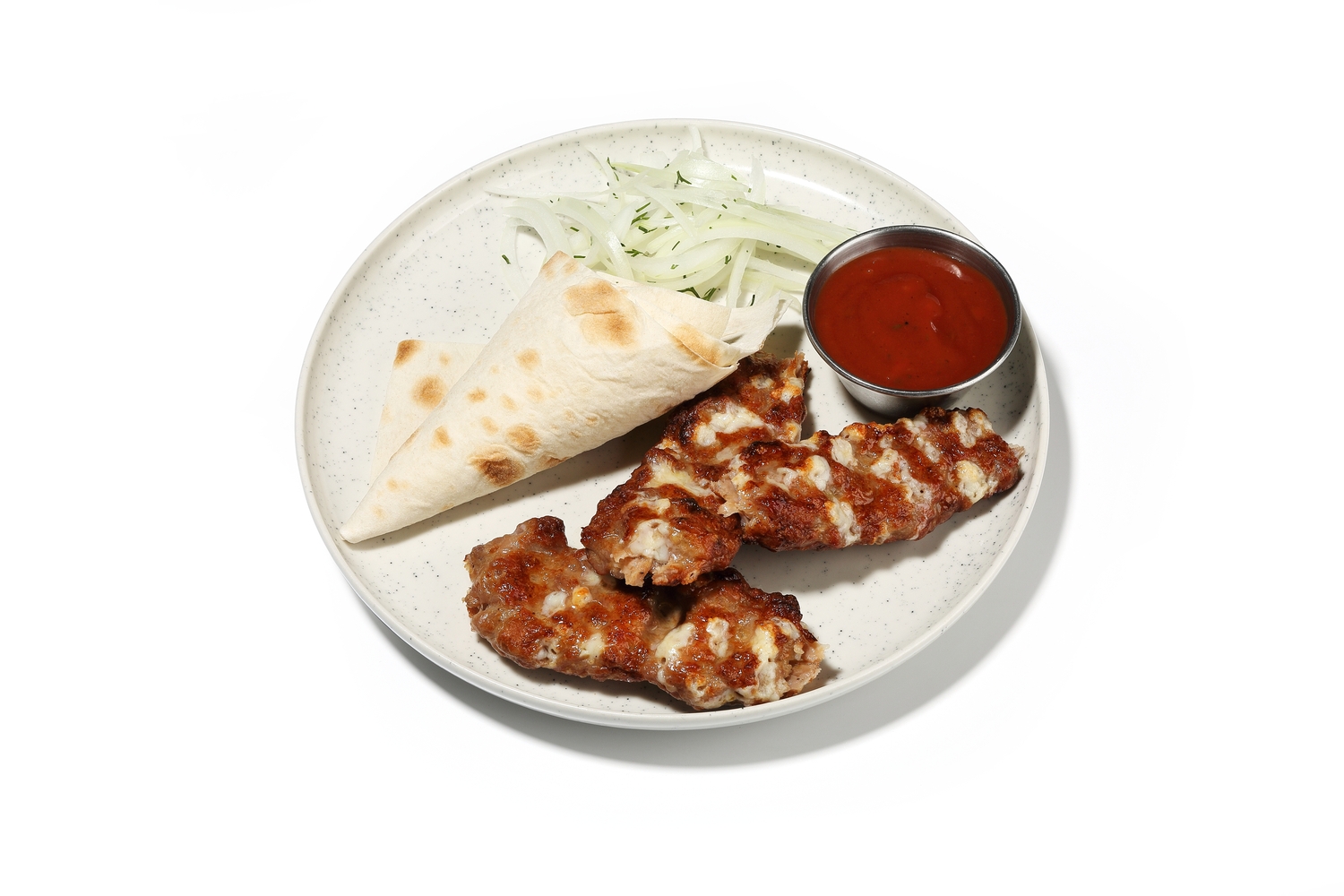 Люля-кебаб из говядины с сыром