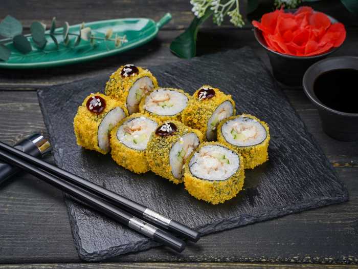 Ролл Унаги темпура