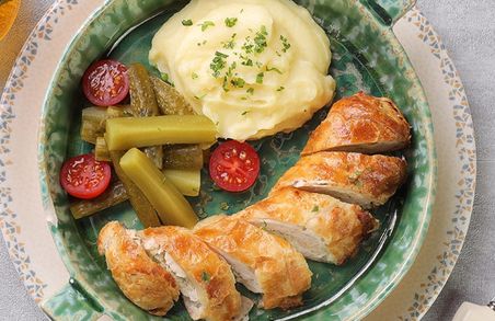 Легендарный домашний куриный рулет