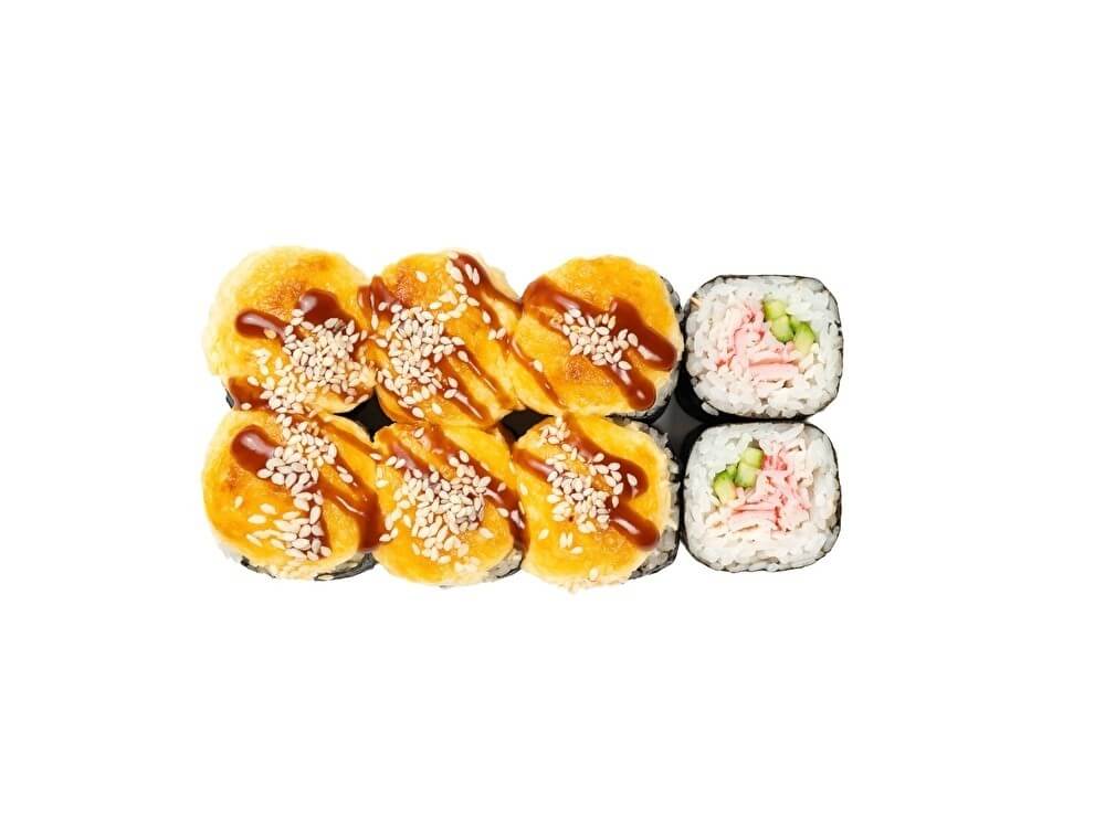 Мини запеченный с крабом