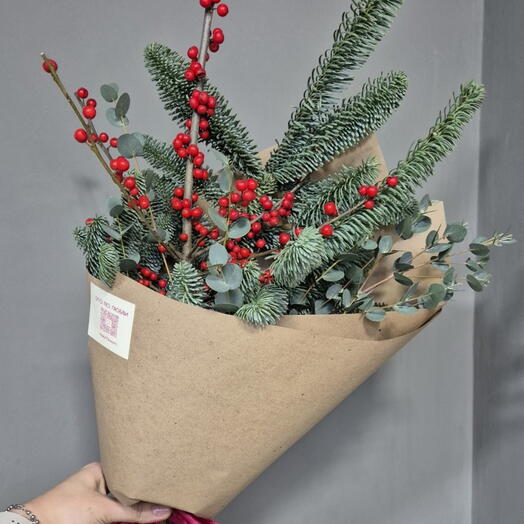 Зимний букет с нобилисом