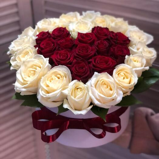 Цветы в коробке