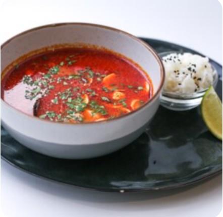 Суп Том ям с морепродуктами