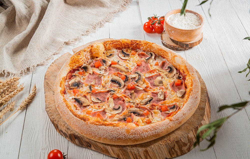 Пицца «Ветчина-Грибы» 33 см