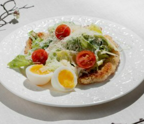 Цезарь с курицей