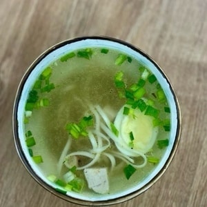 Суп "Куриный с яйцом"