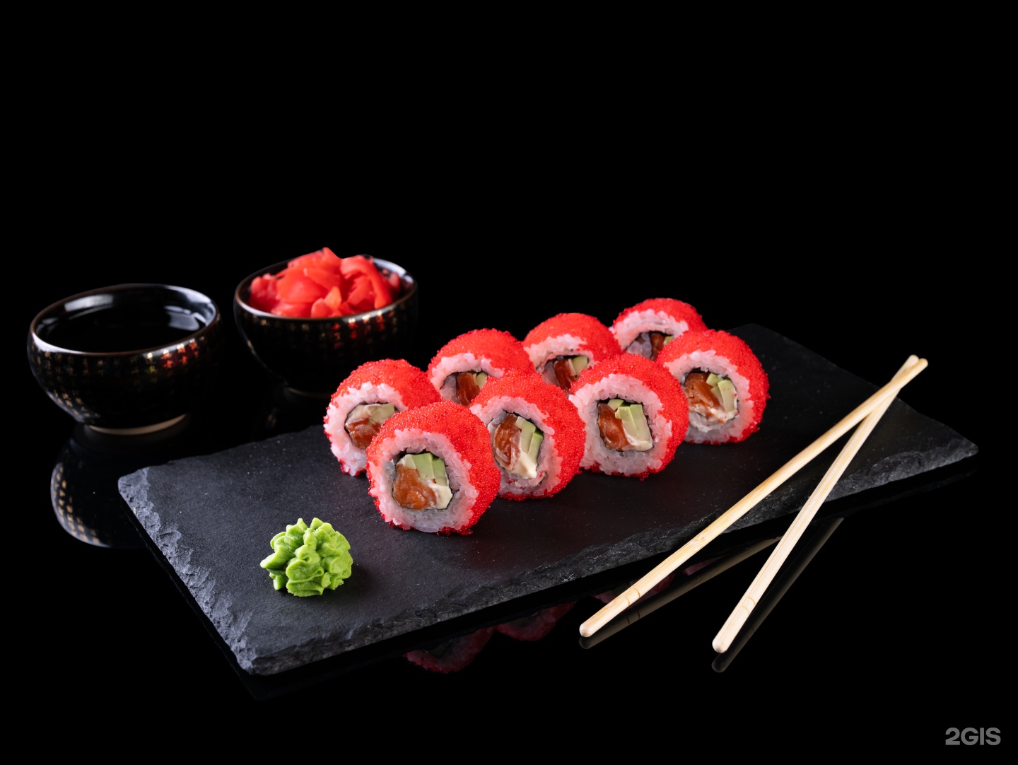 Калифорния с лососем