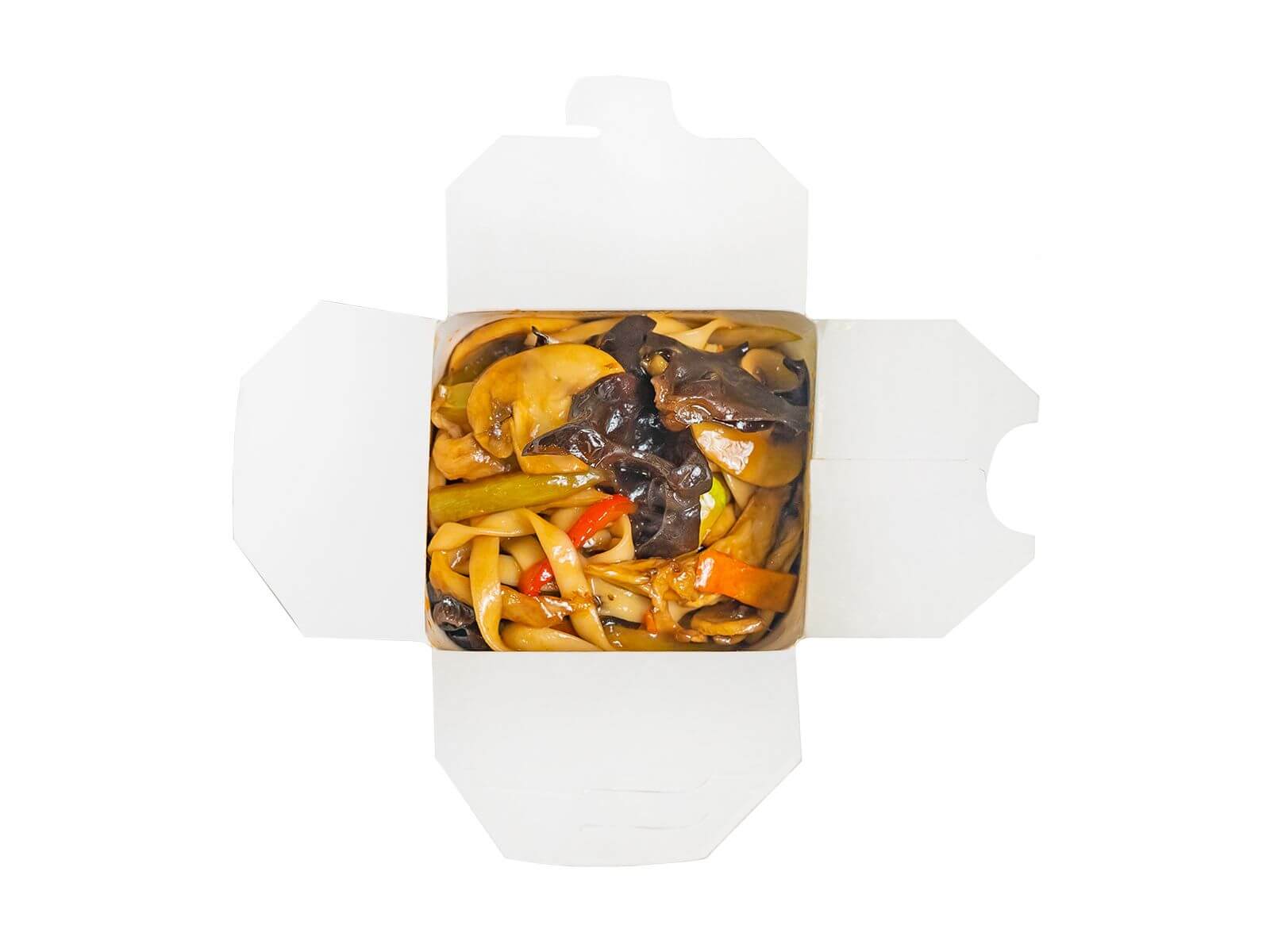 Вок Грибное ассорти с яичной лапшой