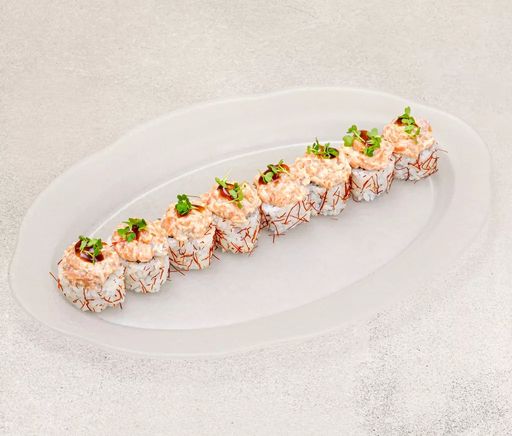 Ролл лосось-чили-яблоко
