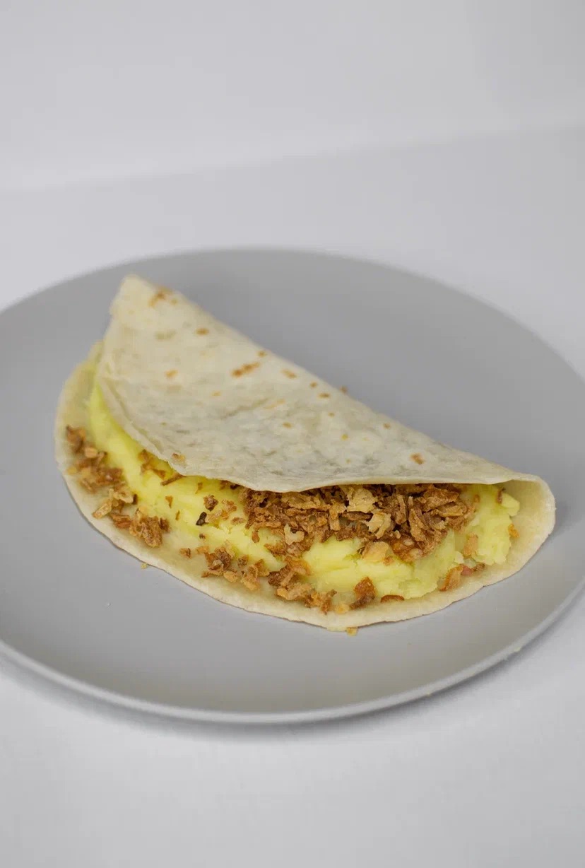 Кыстыбый с картофелем и луком
