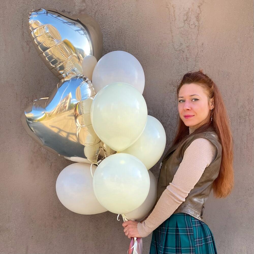 Гелиевые шары микс
