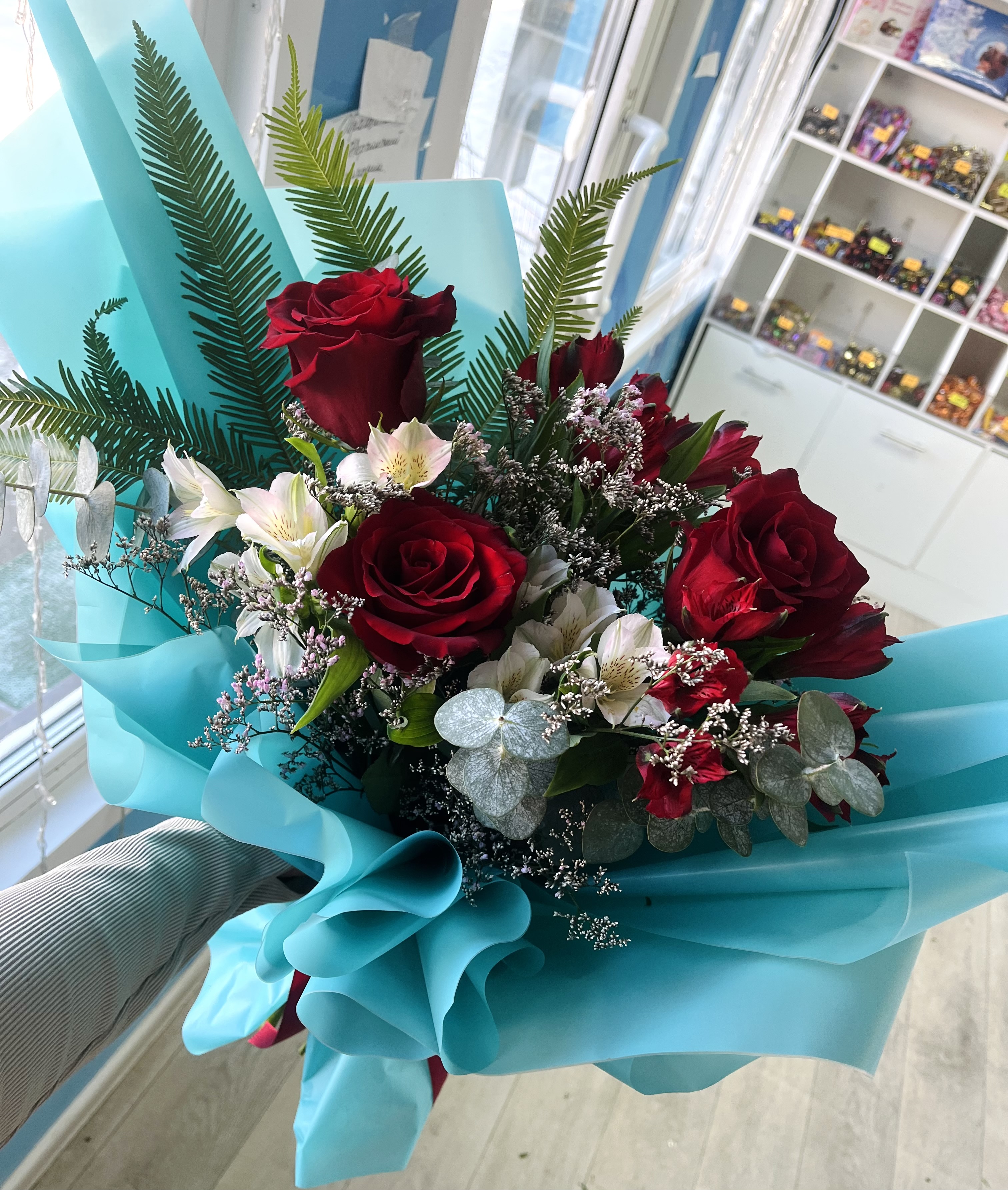 Букет «Лазурная Роза»