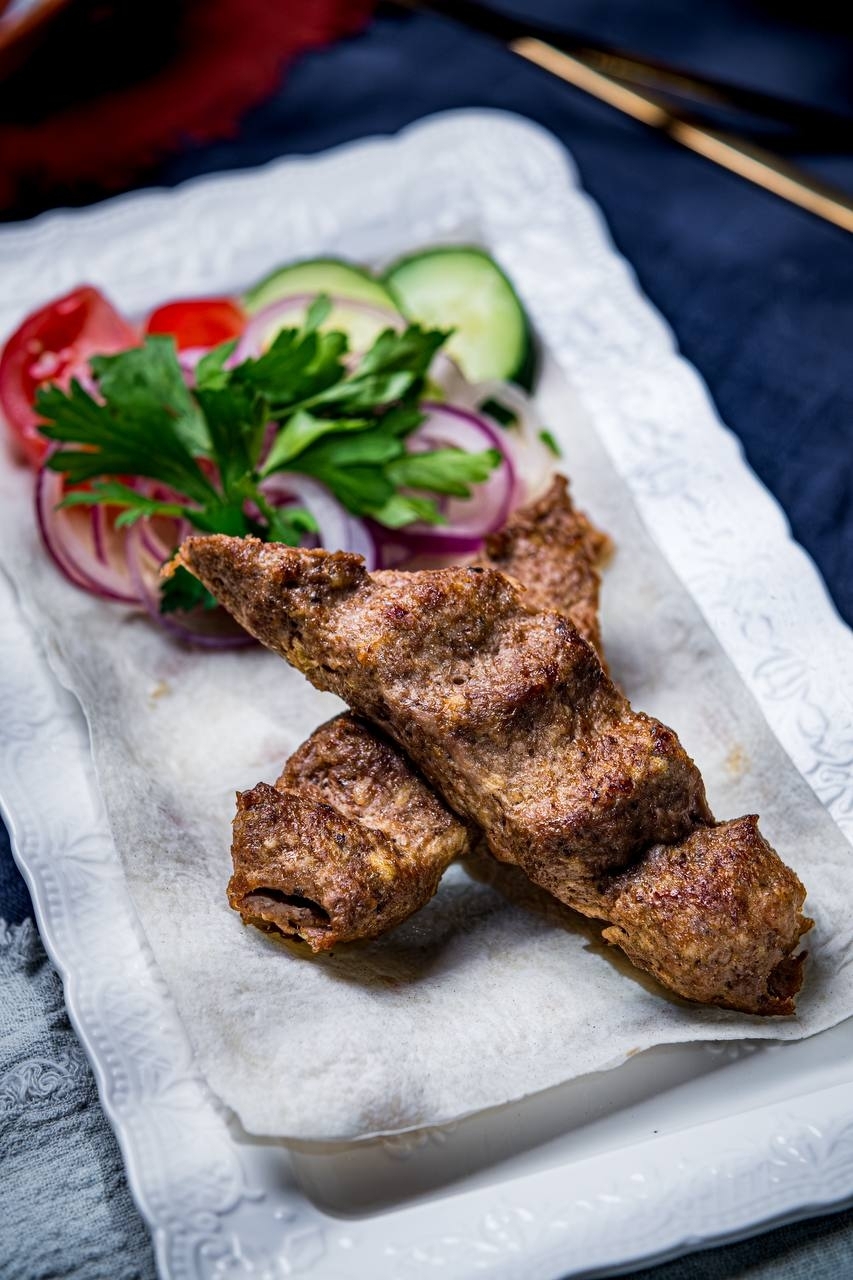 Люля кебаб из свинины и говядины