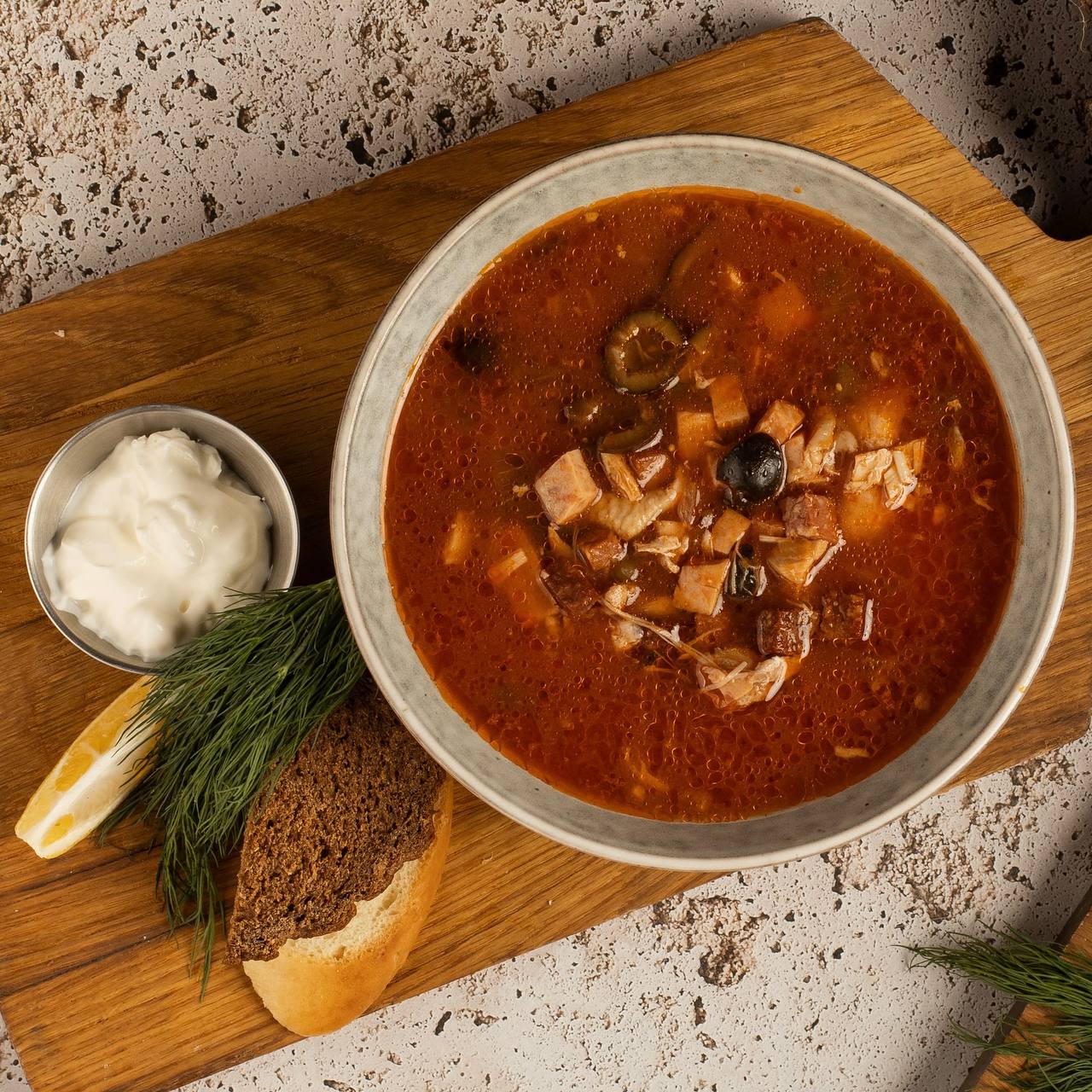 Солянка мясная