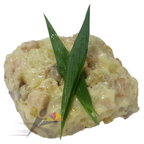 Салат с курой и шампиньонами