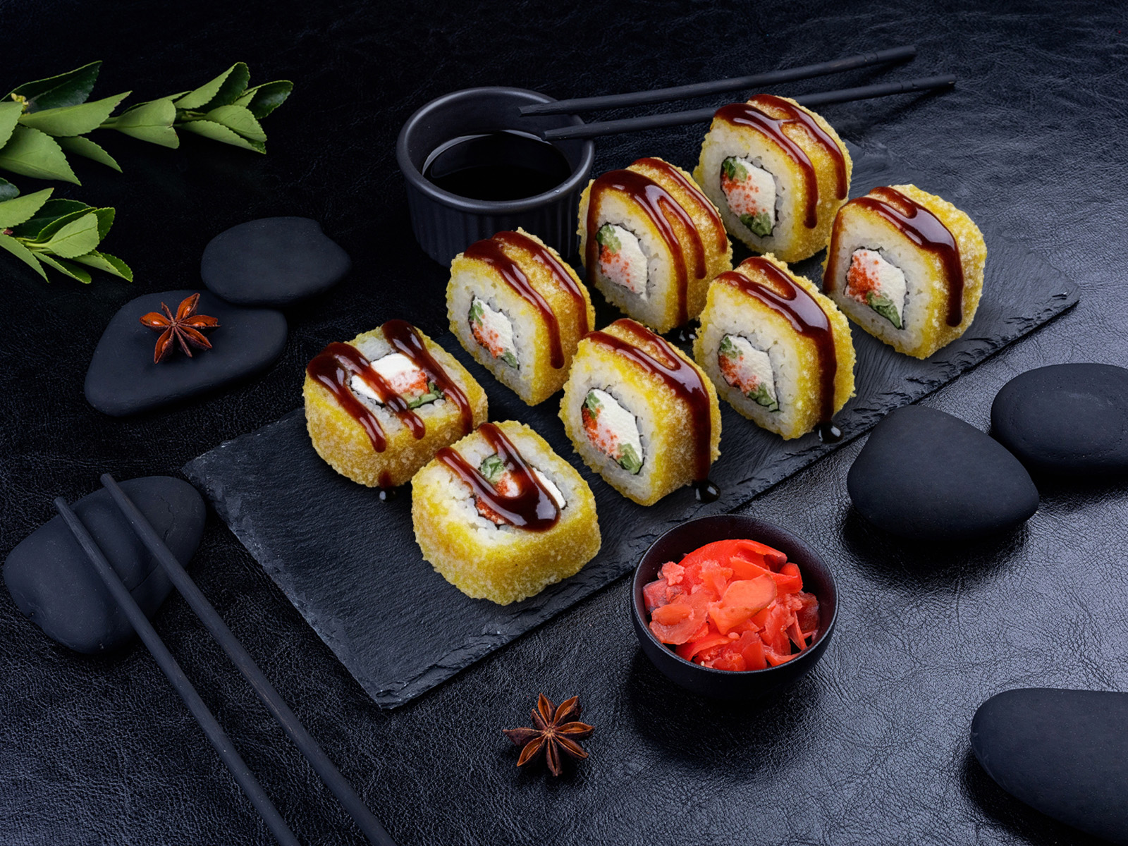 Жареный ролл Оникс