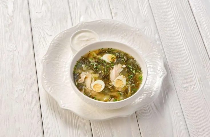 Зеленый суп