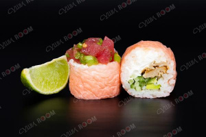 Ролл тар-тар с тунцом