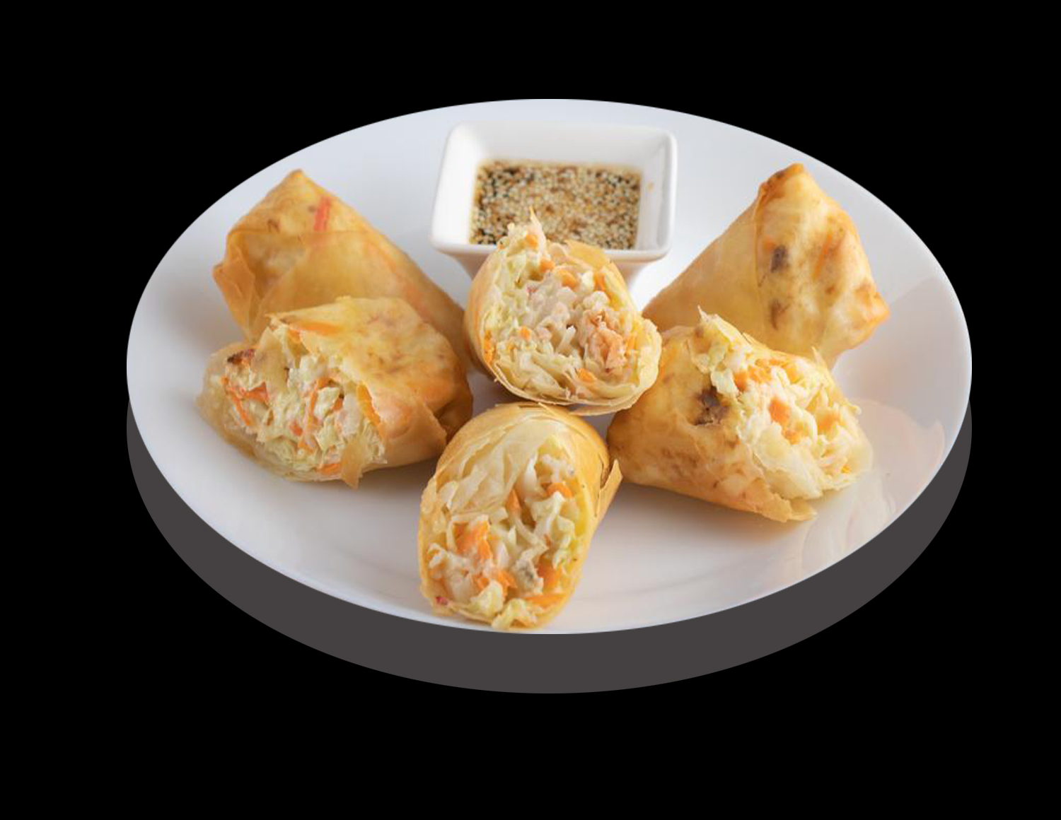 Харумаки с курицей и сыром