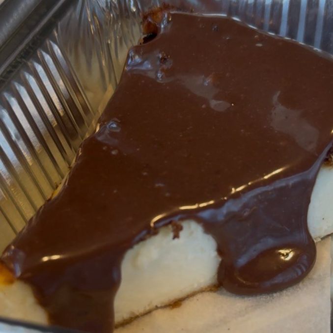 Сливочный чизкейк в шоколаде