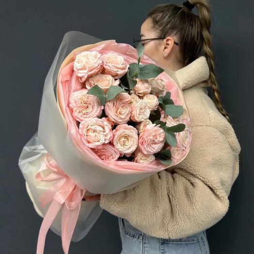 Пионы пионовидные кустовые розы