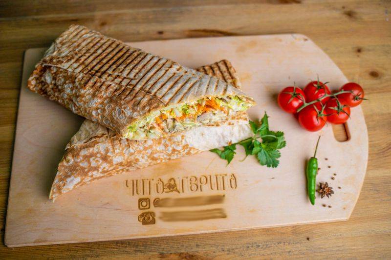 Шаурма стандартная с курицей