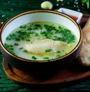 Чихиртма + хлеб