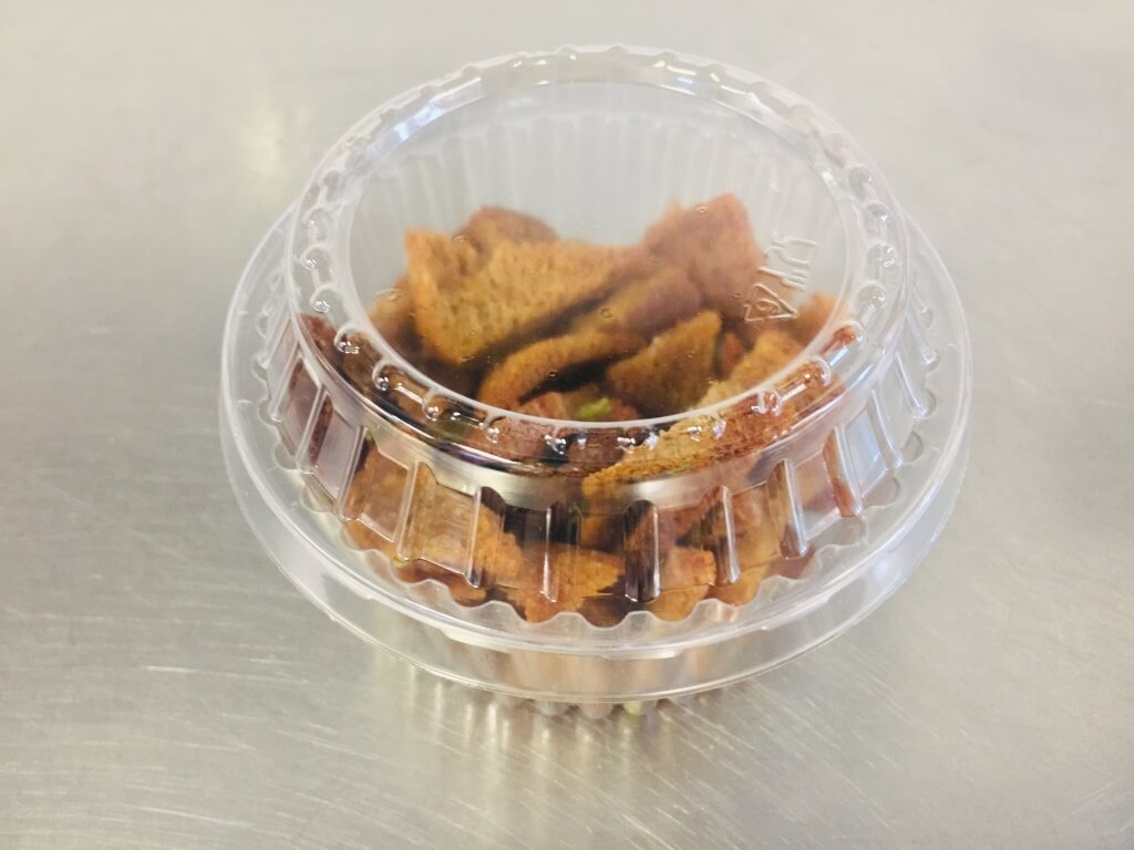 Гренки в стакане