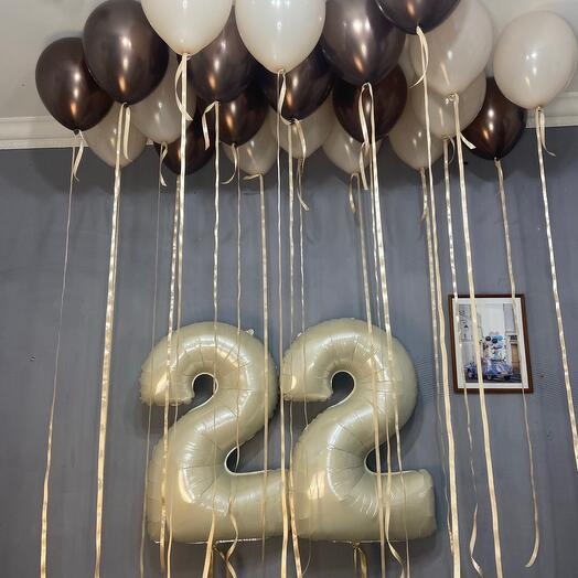 Шары на 22 года