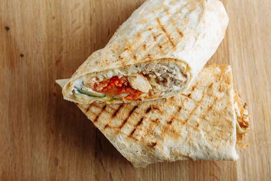 Шаурма с курицей 