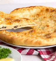 Пирог с картофелем и грибами