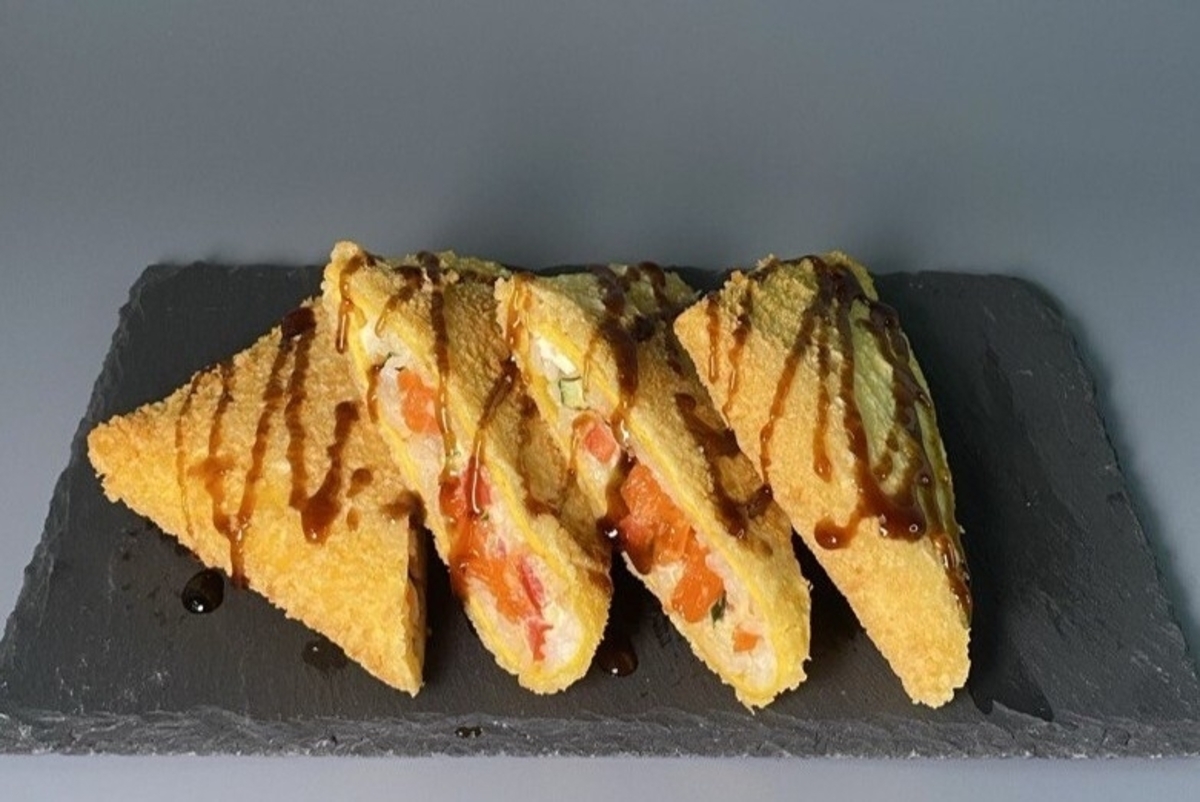 Сэндвич с лососем х/к