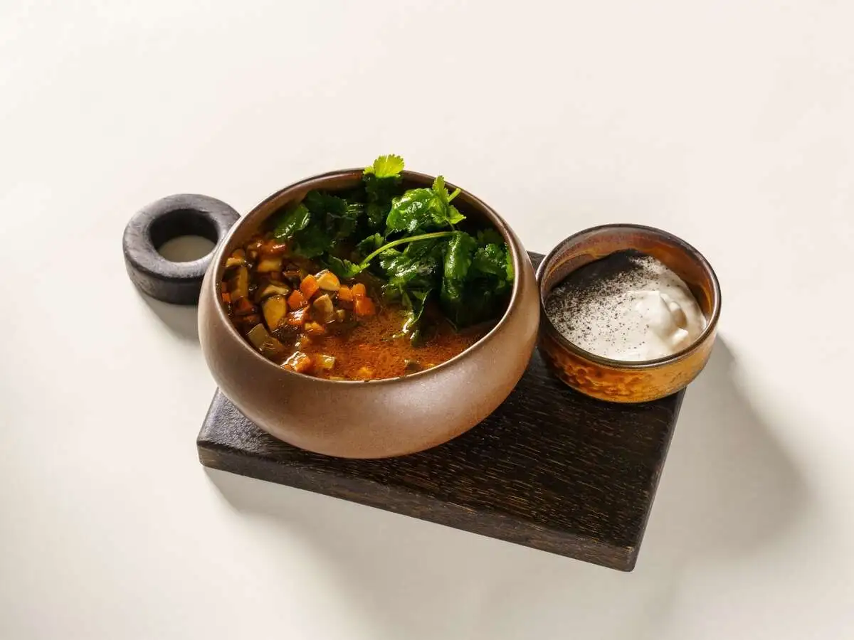 Похлёбка с белыми грибами