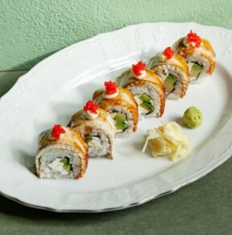 Ролл Филадельфия с угрём