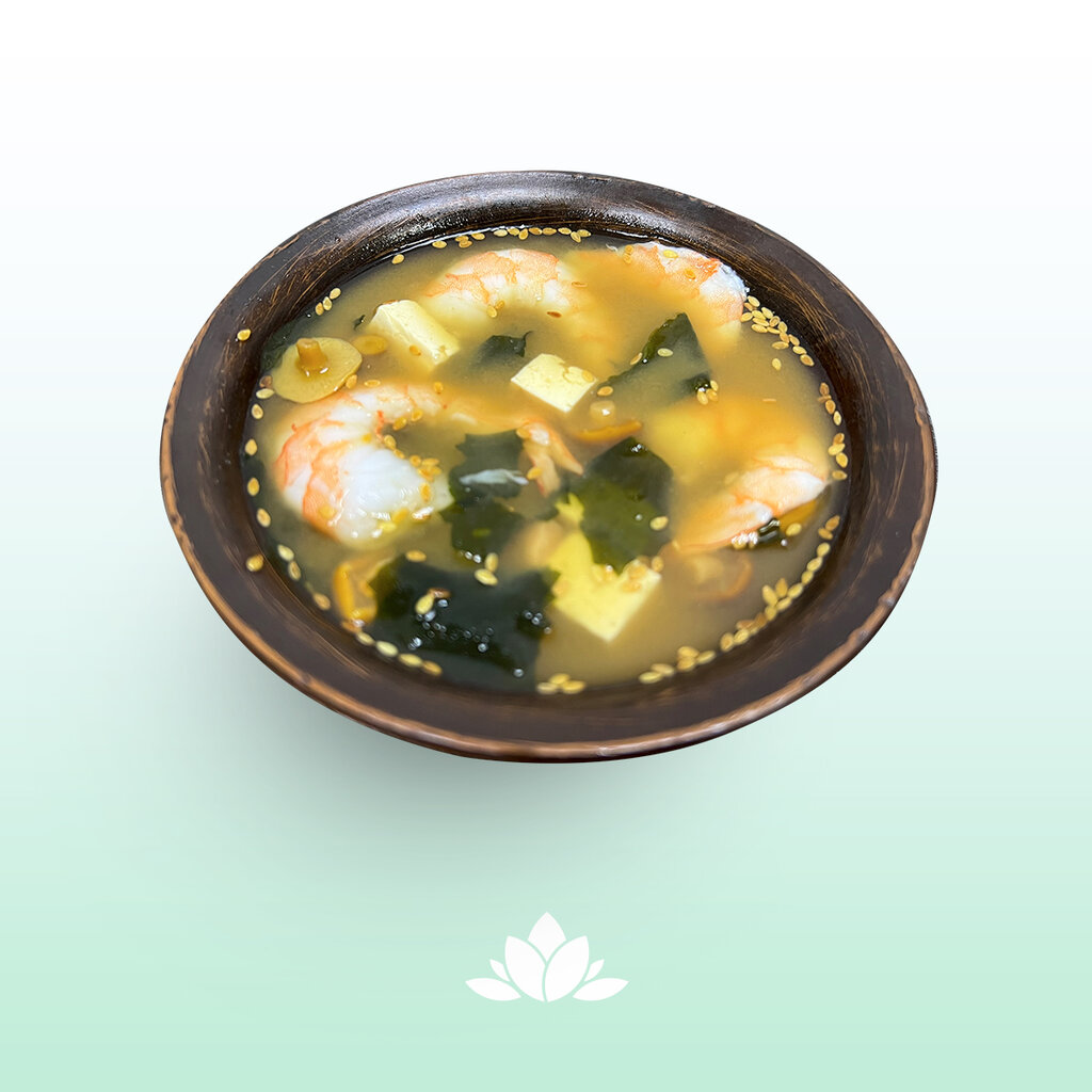 Мисо с креветкой