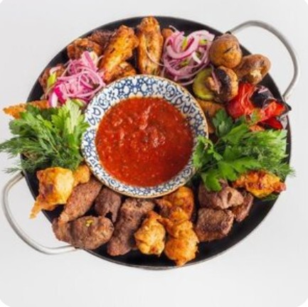 Ассорти шашлыков на 4-х человек