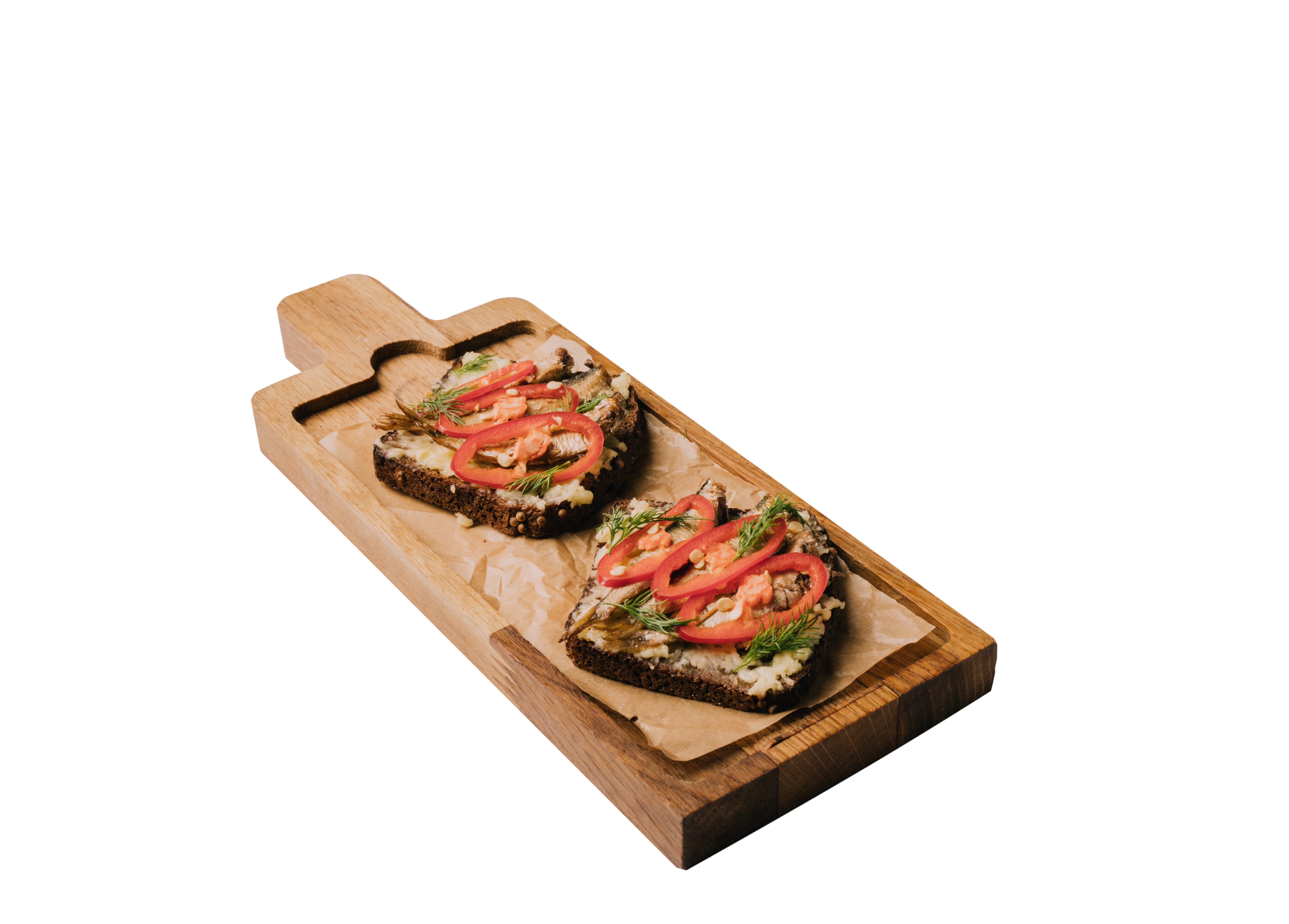 Бутерброды со шпротами