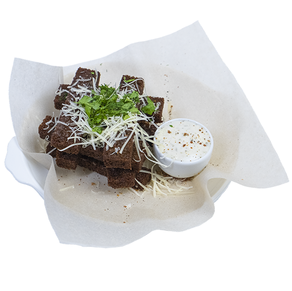 Гренки пармезан