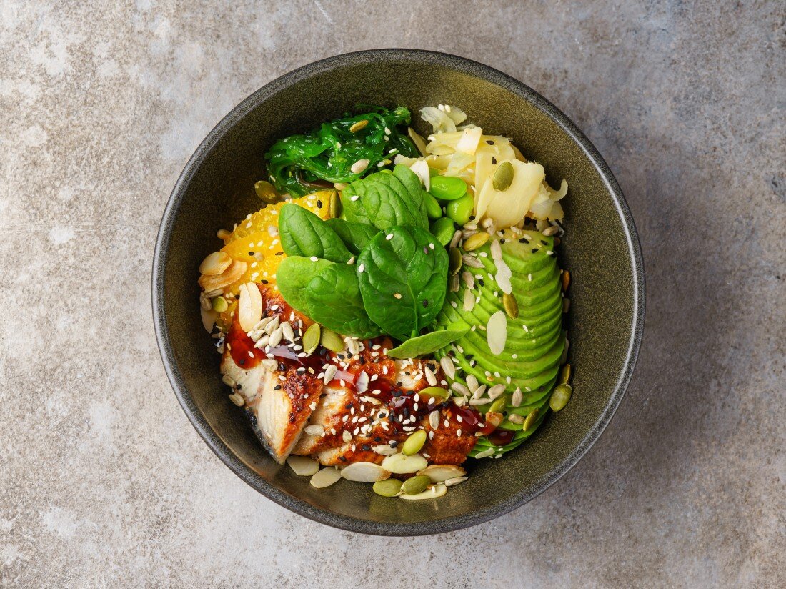 Поке с угрём L 290гр.