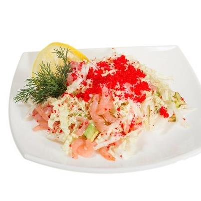 Салат с Креветками