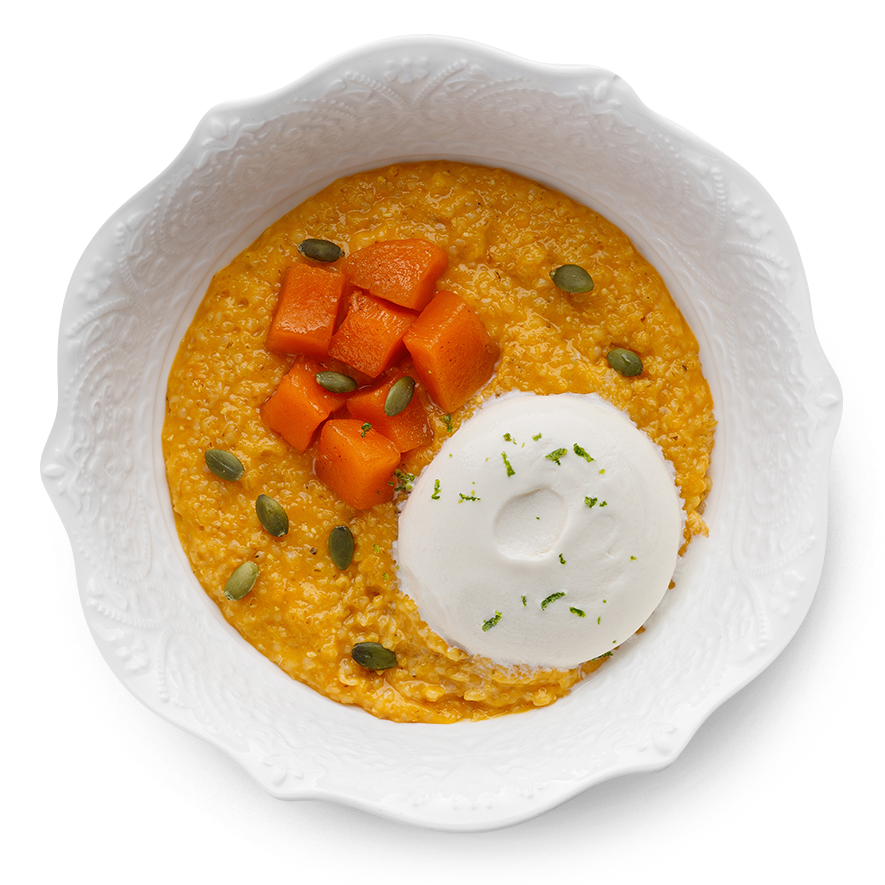 Каша с тыквой