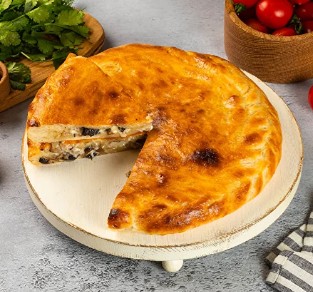Осетинский пирог с сыром и картофелем
