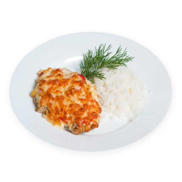 Рис с курицей